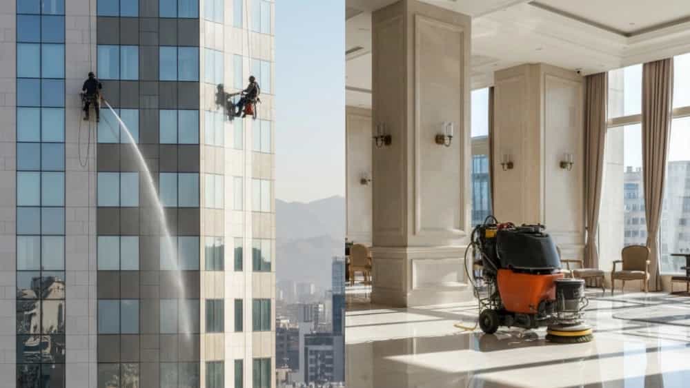بهترین قیمت نماشویی و کفسابی در تهران